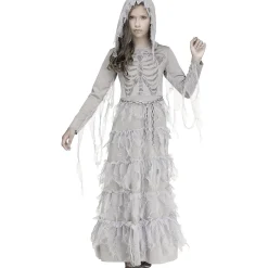 Girl Party City Scary|Kids' Skeleton Ghost Costume
