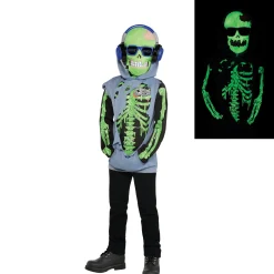 Boy Party City Scary|Kids' Zombie Gamer Glow-In-The-Dark Costume