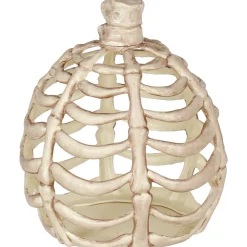 Party City Skeletons|Large Bone Plastic Pumpkin, 11In