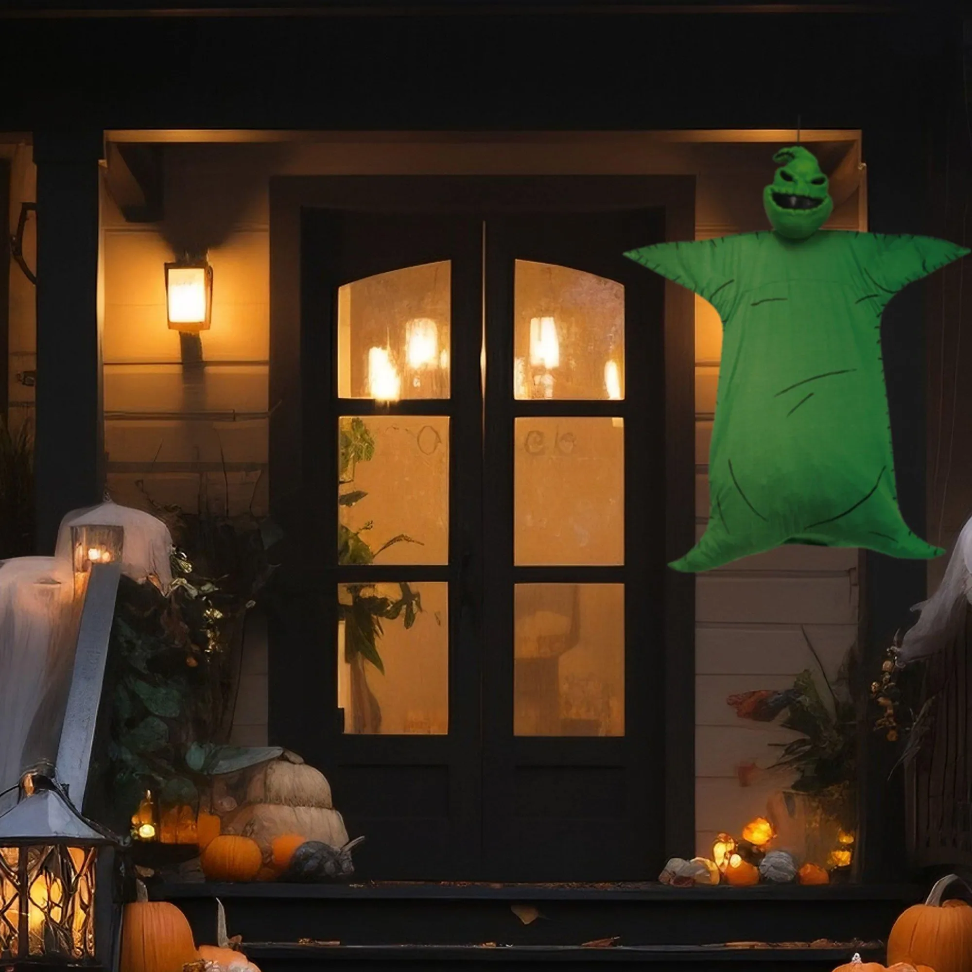 Party City Hanging Decorations|Life-Size Oogie Boogie, 47.5In X 52In - The Nightmare Before Christmas