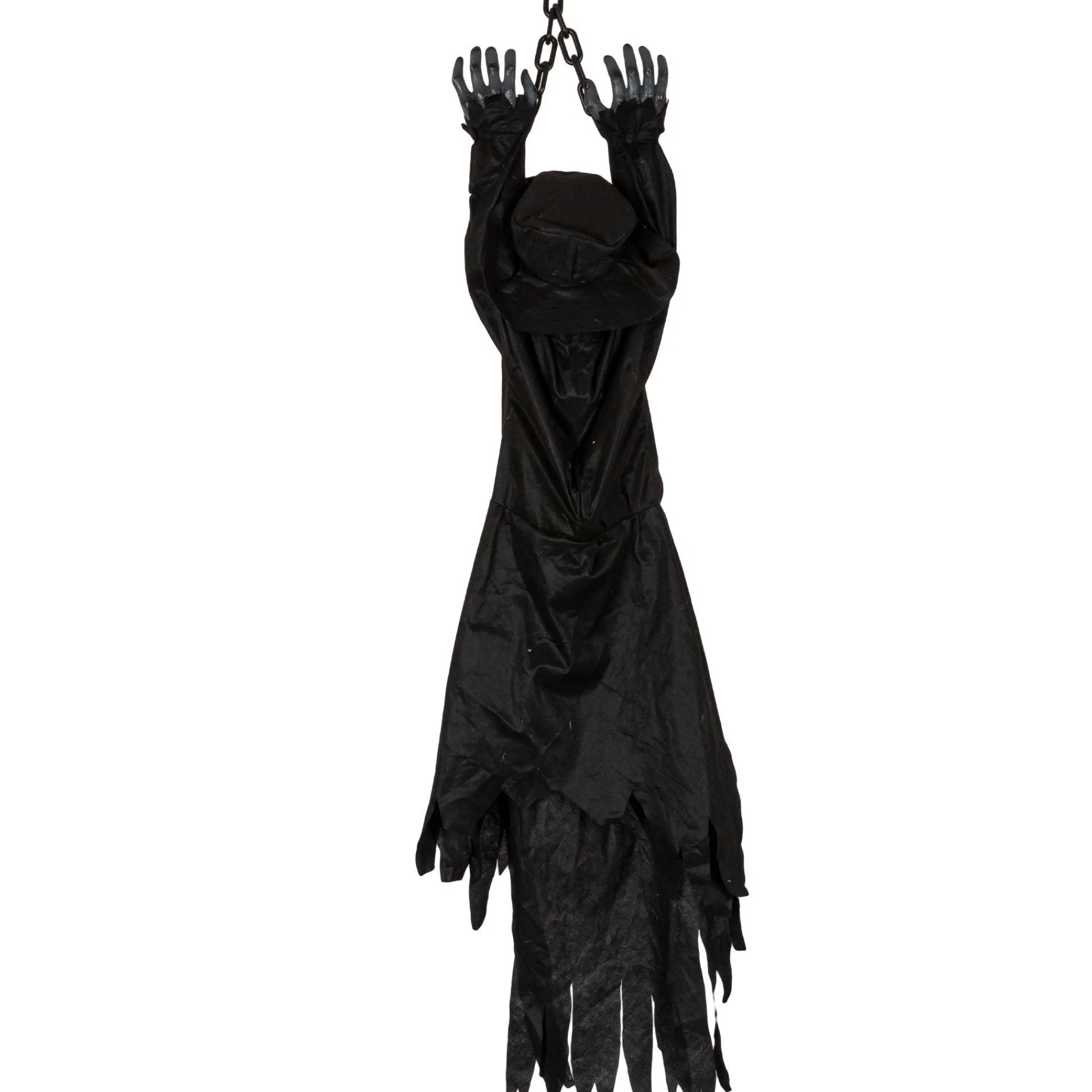 Party City Hanging Decorations|Light-Up Animated Plague Doctor Plastic & Fabric Hanging Decoration With Sounds, 53In