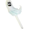 Party City Strobe Lights & Black Lights|Light-Up Color Change Ghost Plastic Pumpkin Stake Decoration