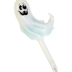 Party City Strobe Lights & Black Lights|Light-Up Color Change Ghost Plastic Pumpkin Stake Decoration