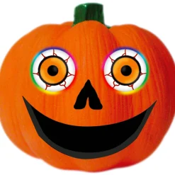 Party City Strobe Lights & Black Lights|Light-Up Color Changing Pumpkin Eyeballs 2Ct