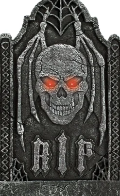 Party City Tombstones & Fencing|Light-Up Evil Tombstone