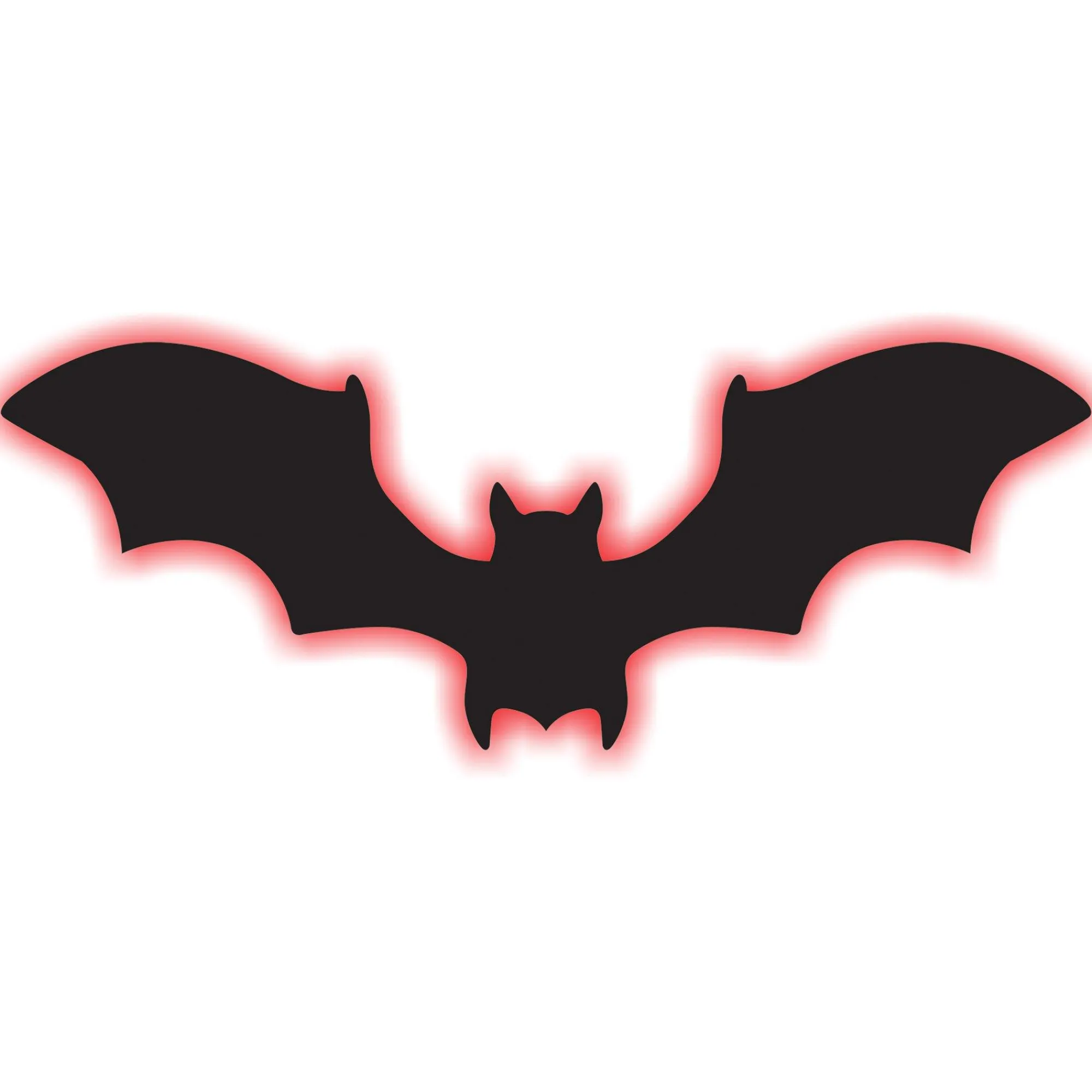 Party City Decorations|Light-Up Fiberboard Led Bat Sign, 16.6In X 6.1In