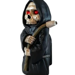 Party City Favors & Favor Bags|Light-Up Grim Reaper Monster Squeezer Plastic Decoration, 4In