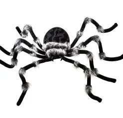 Party City Spiders & Webbing|Light-Up Hairy Black Spider