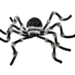 Party City Spiders & Webbing|Light-Up Hairy Black Spider