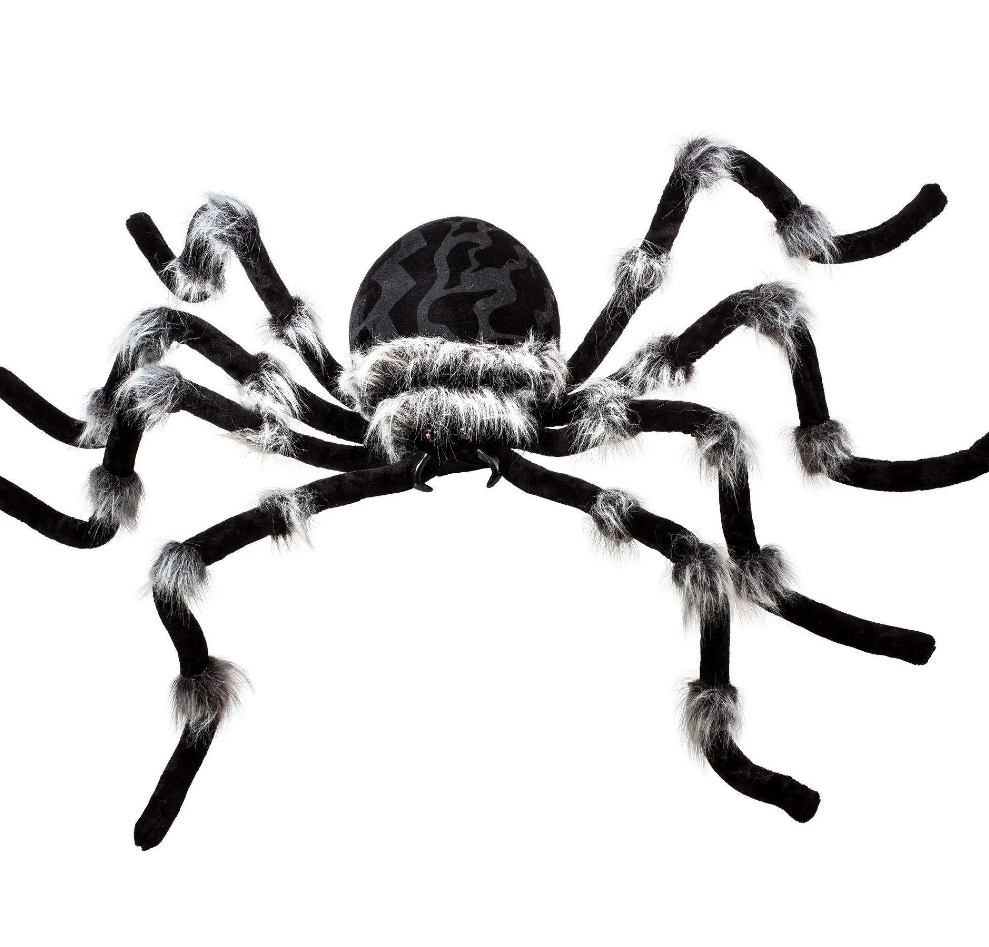 Party City Spiderweb Night|Light-Up Hairy Black Spider