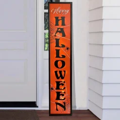 Party City Yard Stakes & Signs|Light-Up Happy Halloween Mdf Porch Sign, 42In