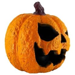 Party City Home Décor|Light-Up Misting Jack-O'-Lantern Plastic Decoration, 8.75In X 9In