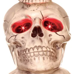 Party City Boneyard Glam|Light-Up Three Skulls Totem Decoration, 27.5In