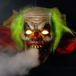 Party City Fog Machines & Fog Juice|Light-Up Zombie Clown With Fog Effect, 25In