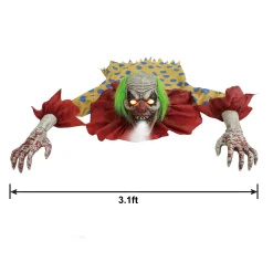 Party City Fog Machines & Fog Juice|Light-Up Zombie Clown With Fog Effect, 25In