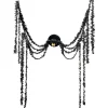 Party City Wicked Haunting|Long Leg Spider Hanging Decoration, 12Ft