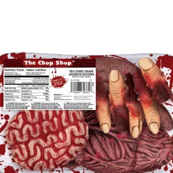 Party City Get Axed|Meat Market Plastic Organs, 12In X 8In - Get Axed