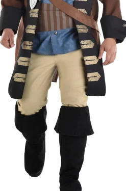 Party City Pirate-Men's Shipwreck Pirate Plus Size Costume