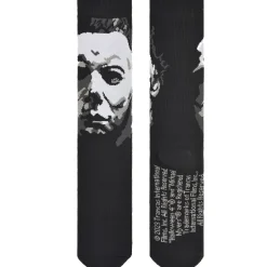 Party City Tights|Michael Myers Poster Portrait Crew Socks - Halloween 4