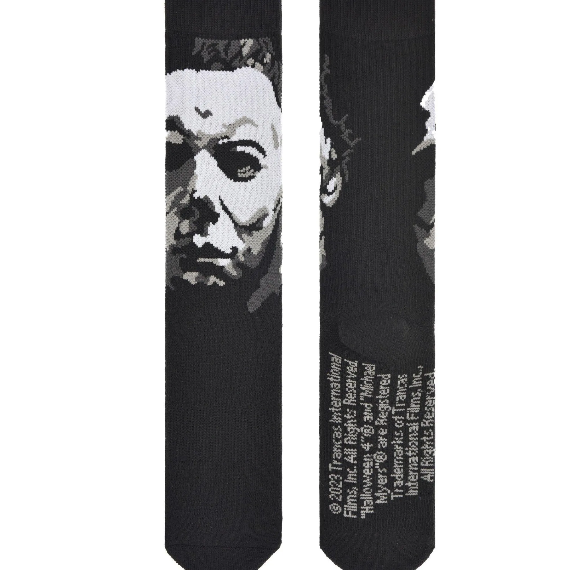 Party City Tights|Michael Myers Poster Portrait Crew Socks - Halloween 4