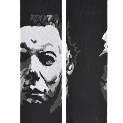 Party City Tights|Michael Myers Poster Portrait Crew Socks - Halloween 4