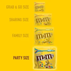 Party City Bulk Candy-Milk Chocolate Peanut M&M's Party Size, 34Oz