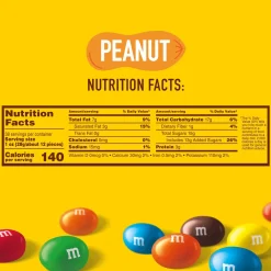 Party City Bulk Candy-Milk Chocolate Peanut M&M's Party Size, 34Oz