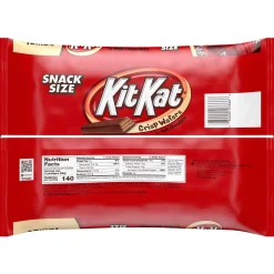 Kit Kat Chocolate Candy-Milk Chocolate Snack Size Bars 40Ct