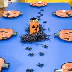 Party City Spiders & Webbing|Mini Plastic Spiders, 1.5In X 2In, 48Ct