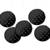 Party City The Nightmare Before Christmas|Mini Polka Dot Paper Lanterns 5Ct