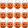 Party City Trunk Or Treat|Mini Pumpkin Trick Or Treat Candy Pails, 12Ct