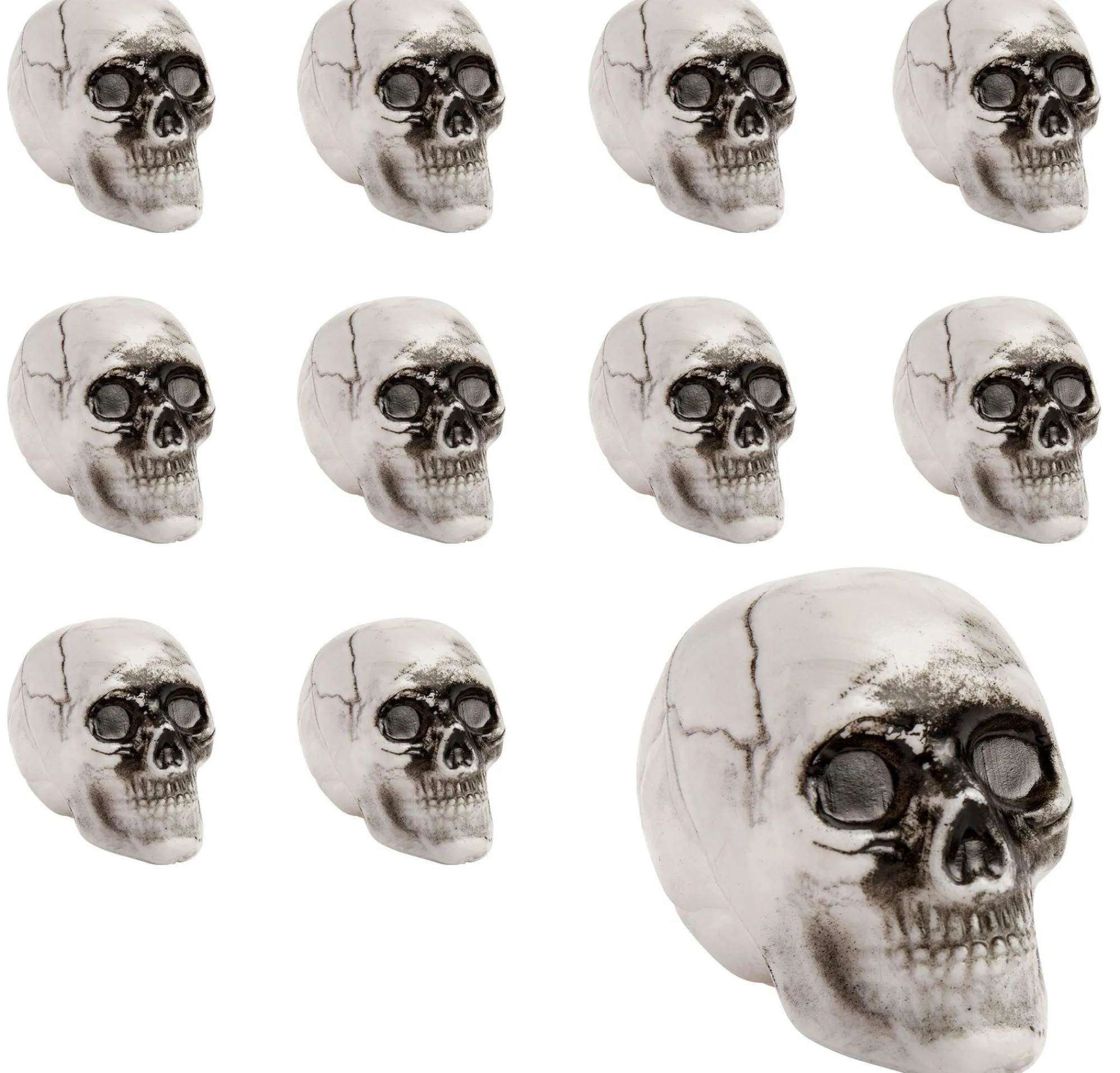 Party City Skeletons|Mini Skulls 18Ct