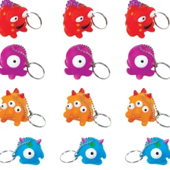 Party City Favors & Favor Bags|Monster Keychains 12Ct