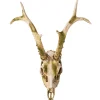 Party City Skeletons|Mossy Deer Skull Resin Decoration, 11.6In X 13.2In