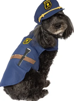 Party City Dog & Pet Costumes-Officer Pooper Dog Costume
