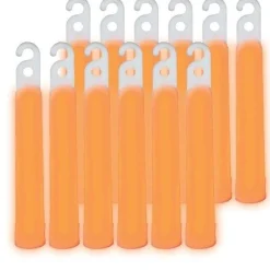 Party City Glow Sticks & Safety Lights|Orange Glow Stick Necklaces 12Ct