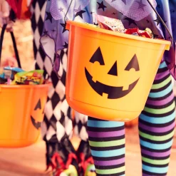 Party City Trunk Or Treat|Orange Jack-O'-Lantern Treat Bucket