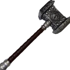 Party City Weapons|Orc Doomhammer Fantasy War Hammer, 21In - High-Density Foam Prop