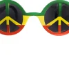 Party City Glasses-Peace Sign Rasta Sunglasses