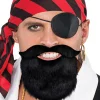 Party City Facial Hair-Pirate Facial Hair Set