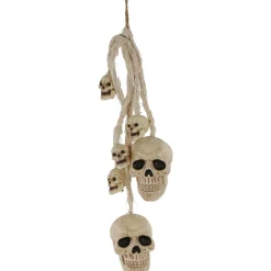 Party City Skeletons|Plastic Hanging Skulls, 19In