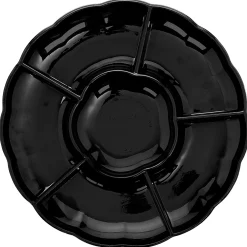 Party City The Nightmare Before Christmas|Plastic Scalloped Sectional Platter