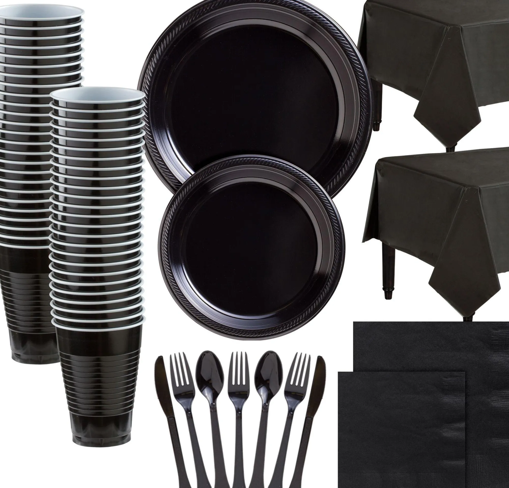 Party City The Nightmare Before Christmas|Plastic Tableware Kit For 100 Guests