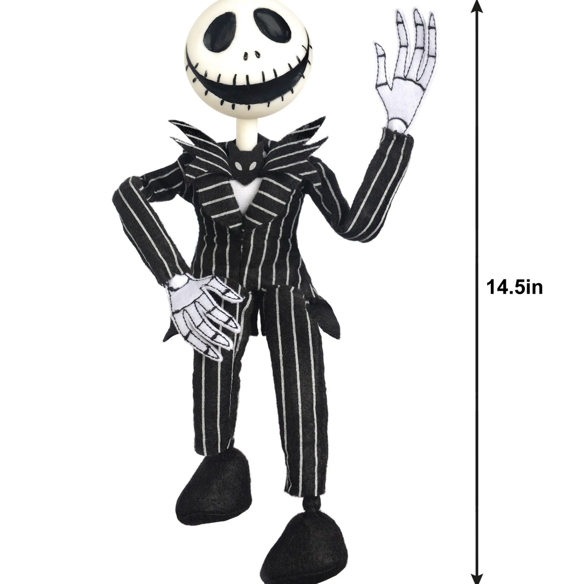 Party City The Nightmare Before Christmas|Posable Jack Skellington Decoration - Disney The Nightmare Before Christmas