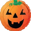 Party City Balloons|Premium Skeleton & Jack-O'-Lanterns Halloween Balloon Bouquet, 10Pc
