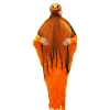 Party City Hanging Decorations|Pumpkin Reaper Fabric & Plastic Hanging Decoration, 5Ft