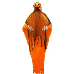 Party City Hanging Decorations|Pumpkin Reaper Fabric & Plastic Hanging Decoration, 5Ft