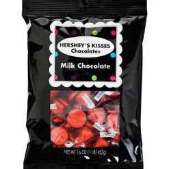 Party City Candy Buffet By Color-Red & White Team Colors Hershey's Kisses, 32Oz - Milk Chocolate