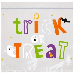 Party City Favors & Favor Bags|Resealable Halloween Friends Treat Bags, 30Ct