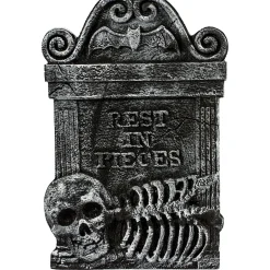 Party City Tombstones & Fencing|Rest In Pieces Skeleton Tombstone